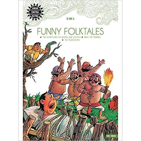 Funny Folk Tales (Amar Chitra Katha 3-in-1 series) - KitaabWorld