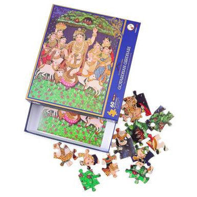 Govardhan Girdhari- 60 Piece Puzzle - KitaabWorld